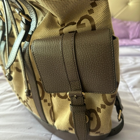 Gucci Beige and Brown Backpack - Picture 4 of 10